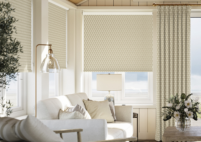 Emily Bond Jaipur, Linen - Twist&Fit Roller Blind - Image 3